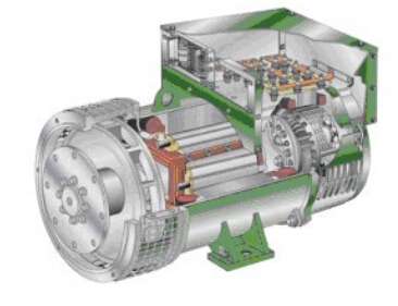 龙潭发电机内部结构图